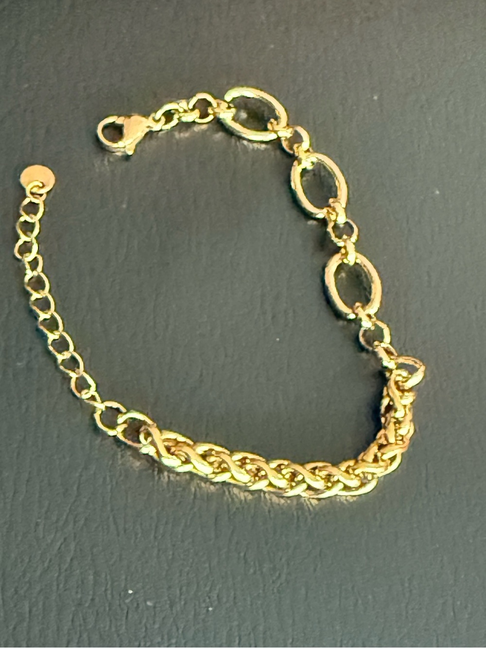 Gold Link Chain Bracelet - Women Jewelry